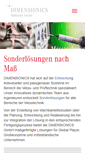 Mobile Screenshot of dimensionics.de